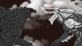 Shark Thorn Godzilla VS Legendary Godzilla - Animation [Full]