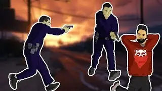 GTA 5 Bank Robbery Epic Fail Ft. Cosmic YT & Yuna Gaming