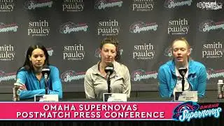 Omaha Supernovas vs San Diego Mojo Postmatch Press Conference