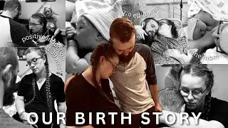 Our Positive Birth Story (first time mom, induction, no epidural)