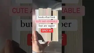 Books that look cute and adorable but are super spicy af #booktok #bookish #bookrecs #booktube
