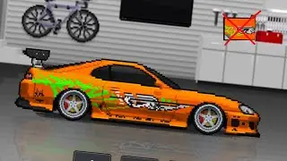 The Real Supra Paul Walker, 2JZ Engine | Pixel Car Racer Indonesia