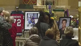 Goodbye, Brownie: Heartfelt farewell for Colin Brown