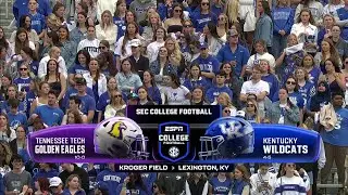NCAA Football 2025: Tennessee Tech at Kentucky