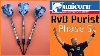 Обзор игры в дартс Unicorn Raymond van Barneveld Phase 5 Purist Darts