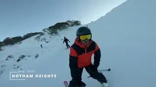 Skiing at Hotham Heights - July, 2025