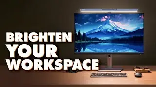 Magnetic Monitor Hanging Light | Eye-Friendly Desk Lighting for Work, Gaming & Study