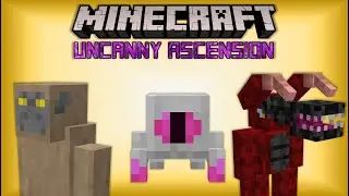 Minecraft: Uncanny Ascension (6 DIMENSIONS, TONS OF BOSSES, MOBS, & WEAPONS!) Mod Showcase
