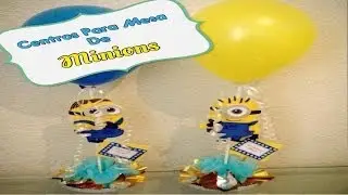 Centros Para Mesa De Minions