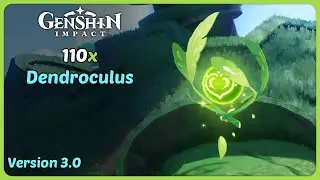 (3.0) Emplacement des 110 Dendroculus de la For&ecirc;t de Sumeru | Genshin Impact