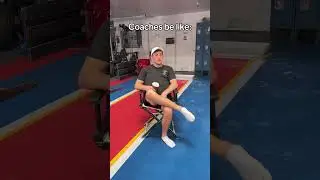 Do your coaches do these? 😂 #gymnastics #gymnast #coach #olympics #sports #sport #fails #fail