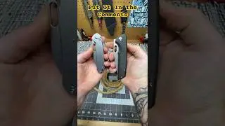 Which knife has better Edge Retention??? #edc #knife #shorts #usa #everydaycarry