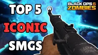 Top 5 ICONIC SMGs in COD Zombies! (WAW - BO6)