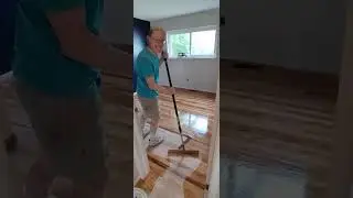 laying polyurethane on with a t-bar