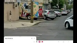 SpongeBob Water Ice Truck On Google Map!