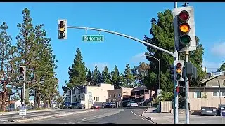 Econolite Bullseye & 3M Traffic Lights In La Mesa (La Mesa Blvd & Normal Ave)