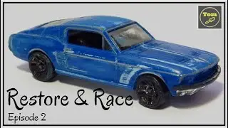 1968 Ford Mustang Restoration and Race ✔ S01E02