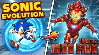 ⚡🦔 Sonic Evolution! From Super Sonic to Iron Man 🤖🔥 The Ultimate Power Upgrade! 🚀💥