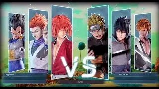 Jump Force - Nightm14 vs PS360HD2 Online Beta Gameplay (4k 60fps)