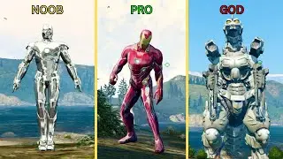 I UPGRADE IRON MAN TO IRON GODZILLA IN GTA5!