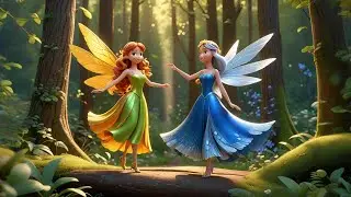 Five Dancing Fairies Sing in a Ring | Magical Nursery Rhyme | Preschool Songs and Learning Music