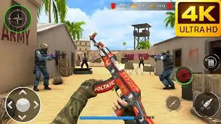 Commando Shooting Game Offline Level 11&ndash;15 | Intense FPS Gameplay 🔥