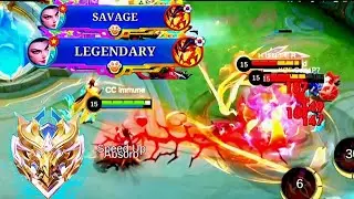 LEGENDARY!! HANABI INSANE +100% SUPER ATTACK BUILD AND EMBLEM 2025!! (enemies no escape💀) MLBB