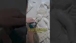 Do you like a stone carving wall? #marble #accentwall  #interior #architect #villa