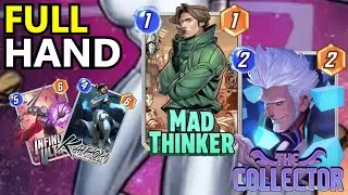 MARVEL SNAP INDONESIA - DECK YANG FOKUS MENUHIN TANGAN SENDIRI!! MAD THINKER COLLECTOR DECK