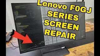 Lenovo F0GJ Series (F0GJ00TTUS) All-in-One Touch Screen Replacement (Full Repair Guide)