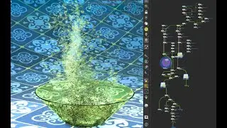 Houdini Fx Creative Bubble Simulation in Houdini