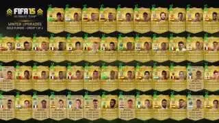 FIFA15 - ULTIMATE TEAM ALL WINTER UP GRADES!