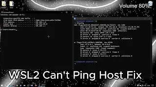 WSL2 (Kali Linux) Can Not Ping Host Machine (Windows 10) Problem Solution Fix