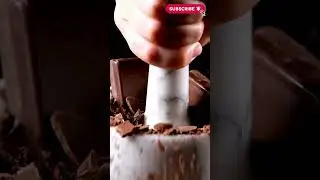 Watching Chocolate Turn Smooth | ASMR #asmr #statisfying