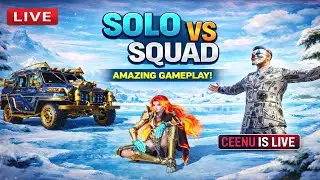 CEENU IS LIVE IN BGMI STREAM WITH IPAD