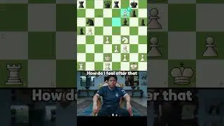 Brilliant bishop sacrifice 💎✨ #chess #ChessArt #hikarunakamura