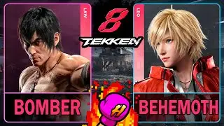 Tekken 8 Bomber (LAW) VS Behemoth (LEO)🥊 鉄拳8🥊4K 60ᶠᵖˢ🥊T8 🥊TK8🥊#tekken