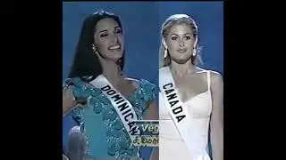 Miss Universe 2003 🇩🇴 vs 🇨🇦#videoshort #missuniverse2003#saynogoodbyes