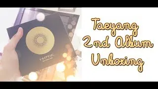 Taeyang 2nd Album Rise Unboxing