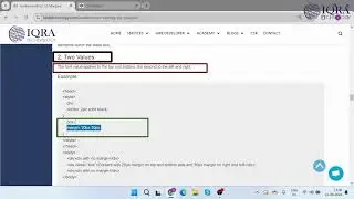 CSS Margins (English)