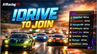 🔴 Grid is CLOSED!!! Check out @AiRacingTVRanked | !commands !help | Next: Grand Prix Legends