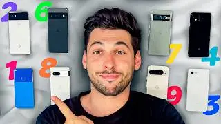 Google Pixel 9 Pro VS tous les ANCIENS PIXELS ! Photo, Puissance, &Eacute;cran,...