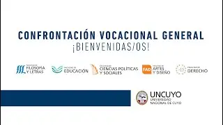 ¡Bienvenida! | Confrontación Vocacional General