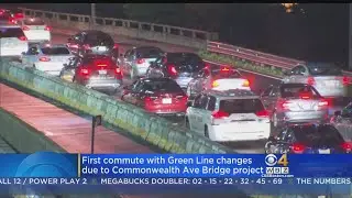 Commuters Hit With First Comm Ave Bridge Replacement Disruptions