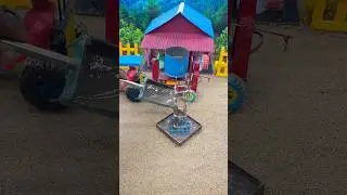 Single Pillar Footing Work | Mini House Column Foundation DIY #shorts