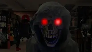 SPIRIT HALLOWEEN GRAVEYARD SHIFT 2019 (not a real game just a concept)