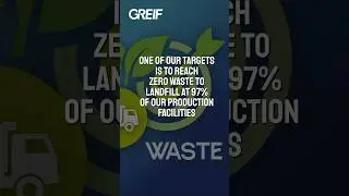 Greif targets 97% of its production facilities achieving zero-waste to landfills by 2030 🎯