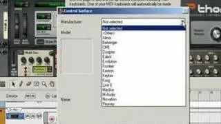 Reason 4 - Tutorial 4 - Setting the Keyboard and Control.
