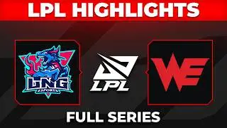 LNG vs WE Highlights ALL GAMES | LPL 2026 Playoffs | LNG Esports vs Team WE