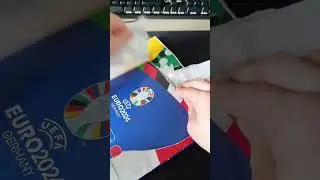 Topps Euro 2024 Stickers - Starter Pack Unboxing #shorts #unboxing #topps #tcg